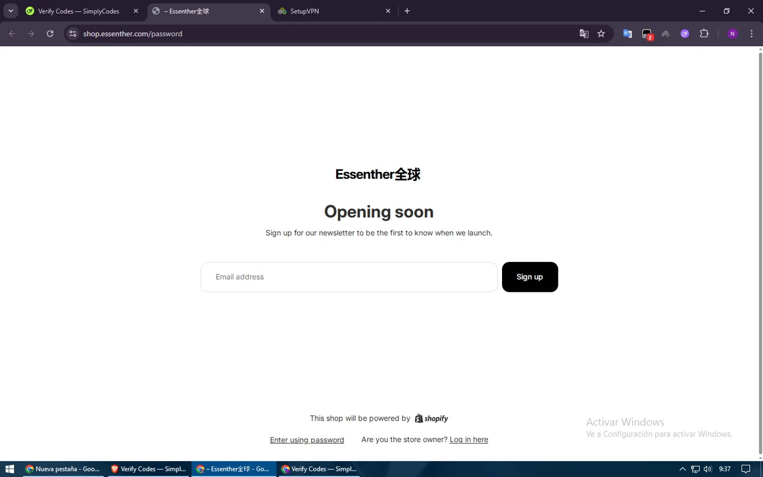 Essenther discount code screenshot showing code EUGENIA applied at Essenther checkout page. Uploaded by SimplyCodes community member Voucher200 on Sep 23, 2025
