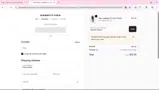 ESSENTHER15 coupon verification screenshot