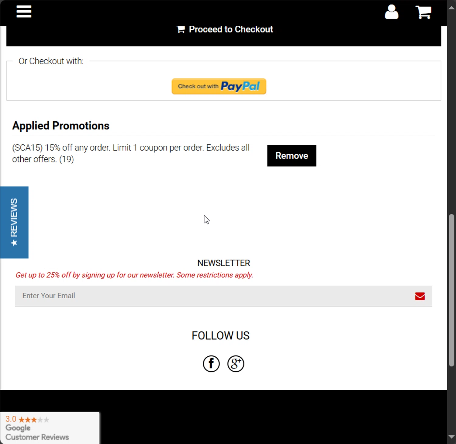 EDCskincare.com coupon code screenshot showing code SCA15 applied at EDCskincare.com checkout page. Uploaded by SimplyCodes community member DonutPunks on May 10, 2025