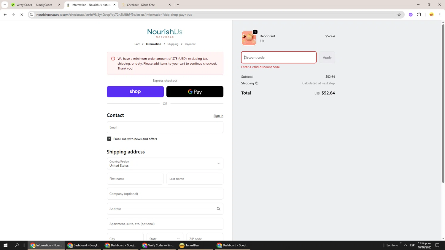 Essential Labs discount code screenshot showing code ELABS15 applied at Essential Labs checkout page. Uploaded by SimplyCodes community member Richard251 on Oct 11, 2025