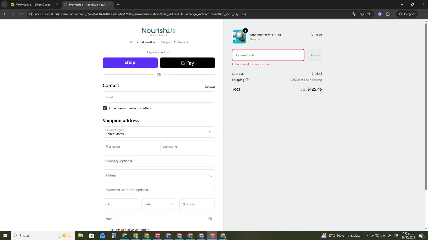 Essential Labs discount code screenshot showing code THANKYOU10 applied at Essential Labs checkout page. Uploaded by SimplyCodes community member CBR600 on Oct 29, 2025