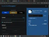 Essential Oxygen coupon verification screenshot