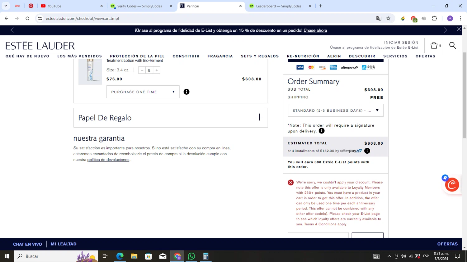 Estee Lauder Coupons 15 Off Promo Codes in August 2024 SimplyCodes