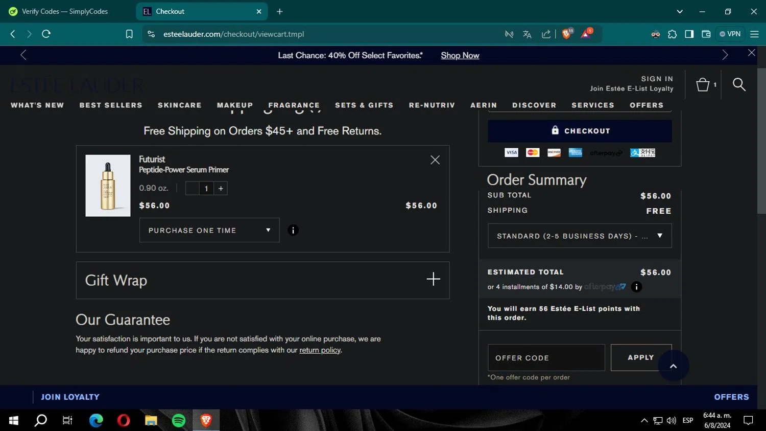 Estee Lauder Coupons 15 Off Promo Codes in August 2024 SimplyCodes