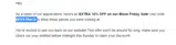 BFEXTRA10 coupon verification screenshot