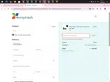 ESTFE coupon verification screenshot