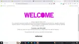 WELCOME coupon verification screenshot