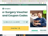 OCT10 coupon verification screenshot