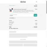 FP10PERC coupon verification screenshot