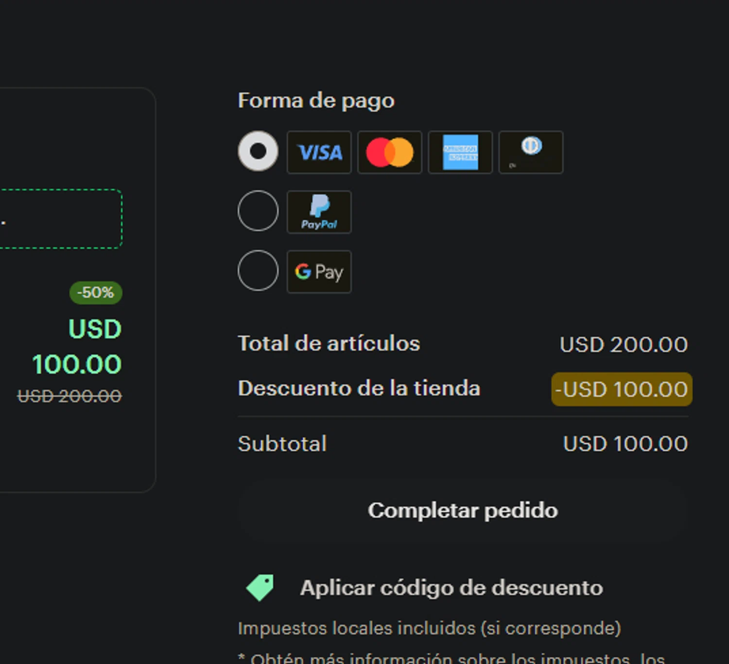 Etsy coupon code screenshot showing code LISAPHILLIPPI50 applied at Etsy checkout page. Uploaded by SimplyCodes community member jaimitoalcachofa on Apr 15, 2025