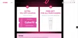 CYBER10 coupon verification screenshot
