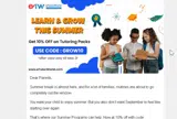 GROW10 coupon verification screenshot