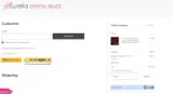 Eureka Crystal Beads coupon verification screenshot