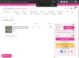 Eureka Crystal Beads coupon verification screenshot
