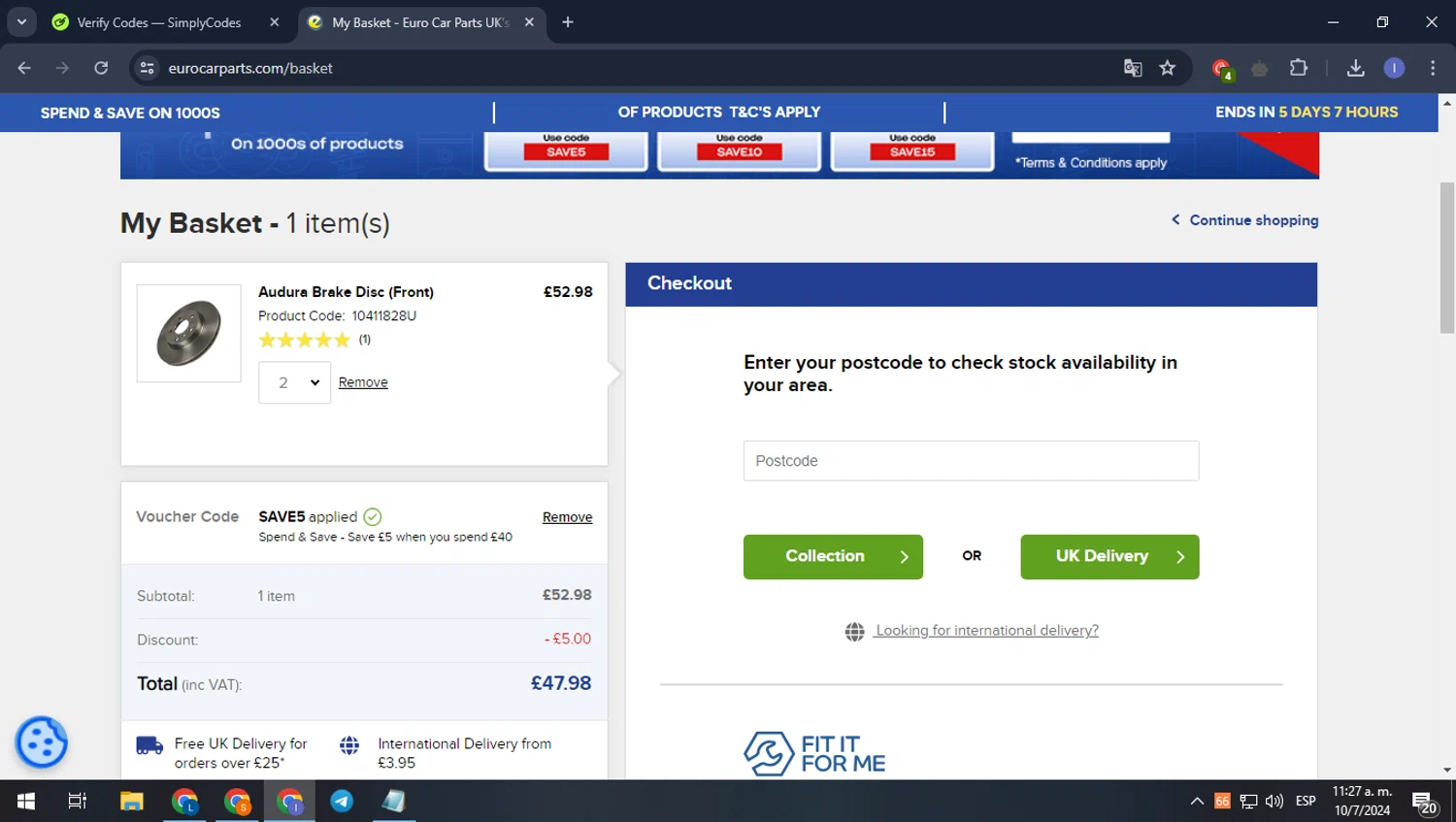 Euro Car Parts Promo Codes 15 Off July 2024