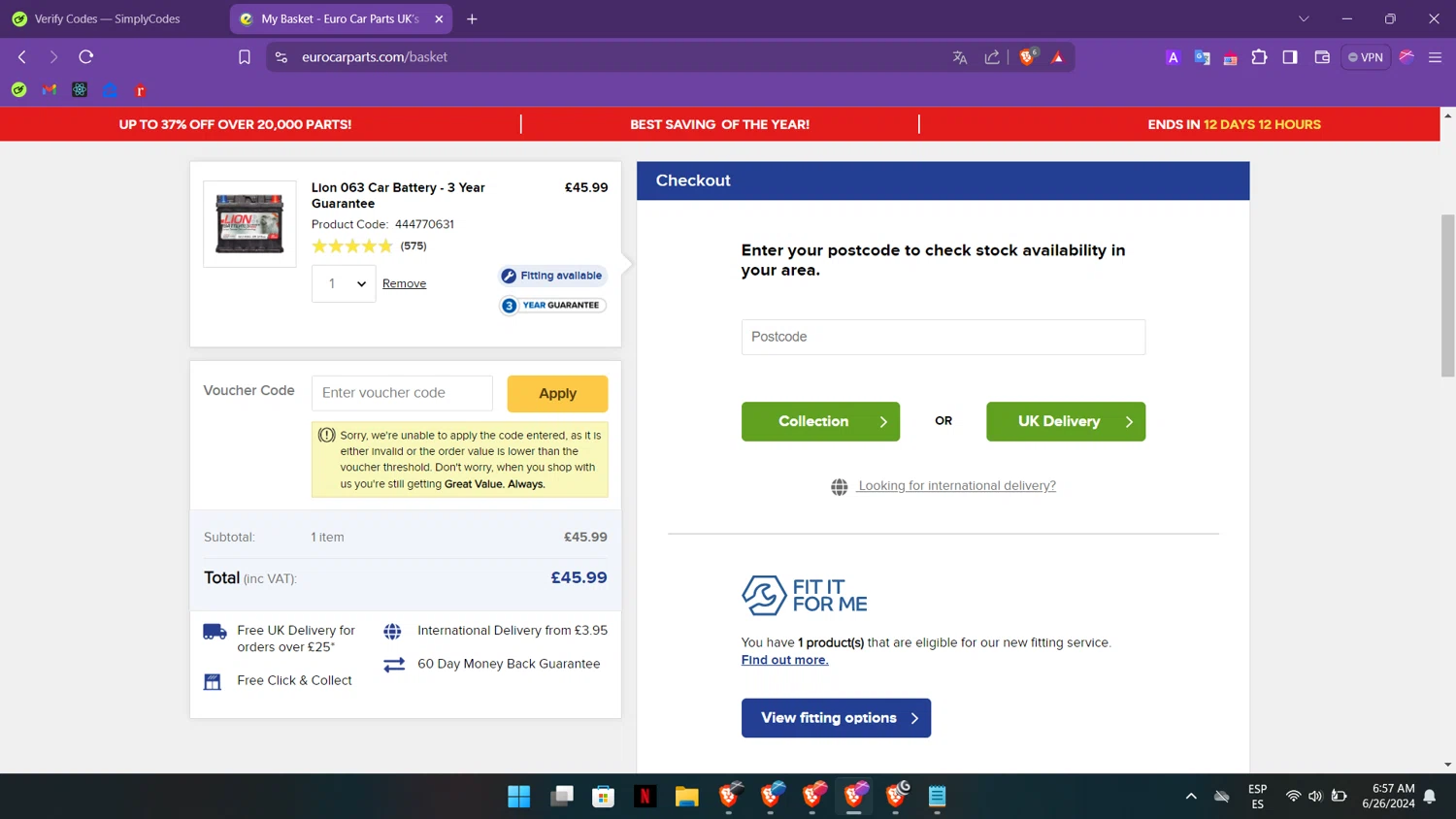 Euro Car Parts Discount Codes 15 Off September 2024