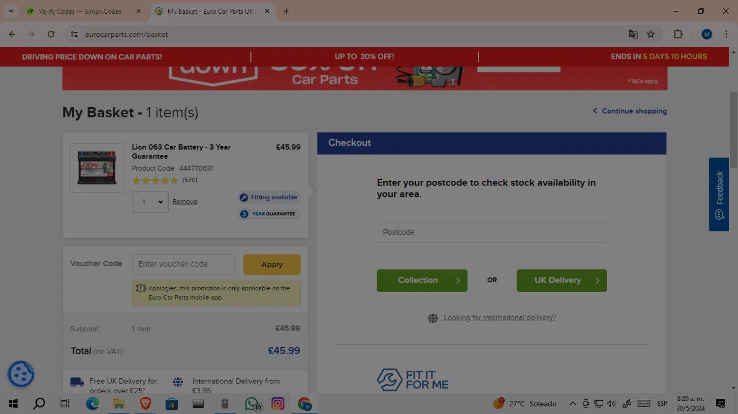 Euro Car Parts Discount Codes 15 Off September 2024