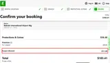 Europcar coupon verification screenshot