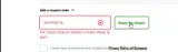 Europcar coupon verification screenshot