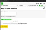 Europcar coupon verification screenshot