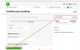 Europcar coupon verification screenshot