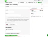 Europcar coupon verification screenshot