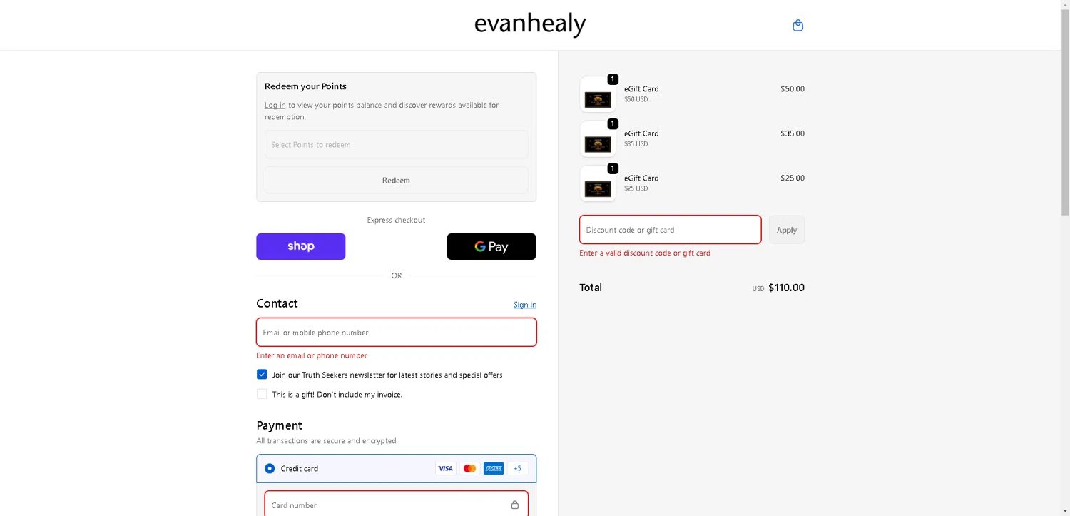 evanhealy discount code screenshot showing code LANA15 applied at evanhealy checkout page. Uploaded by SimplyCodes community member DerekRoberson on Oct 25, 2025