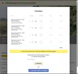 RDFF25 coupon verification screenshot