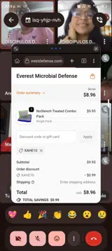 XAHE10 coupon verification screenshot