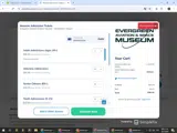 Evergreen Aviation & Space Museum coupon verification screenshot