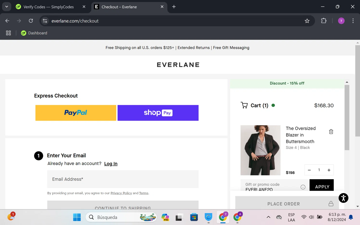 Everlane Promo Codes - 20% Off | December 2024