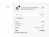 Everra coupon verification screenshot