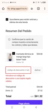 Everybody World coupon verification screenshot