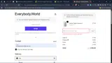 Everybody World coupon verification screenshot