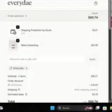 Everydae Health coupon verification screenshot