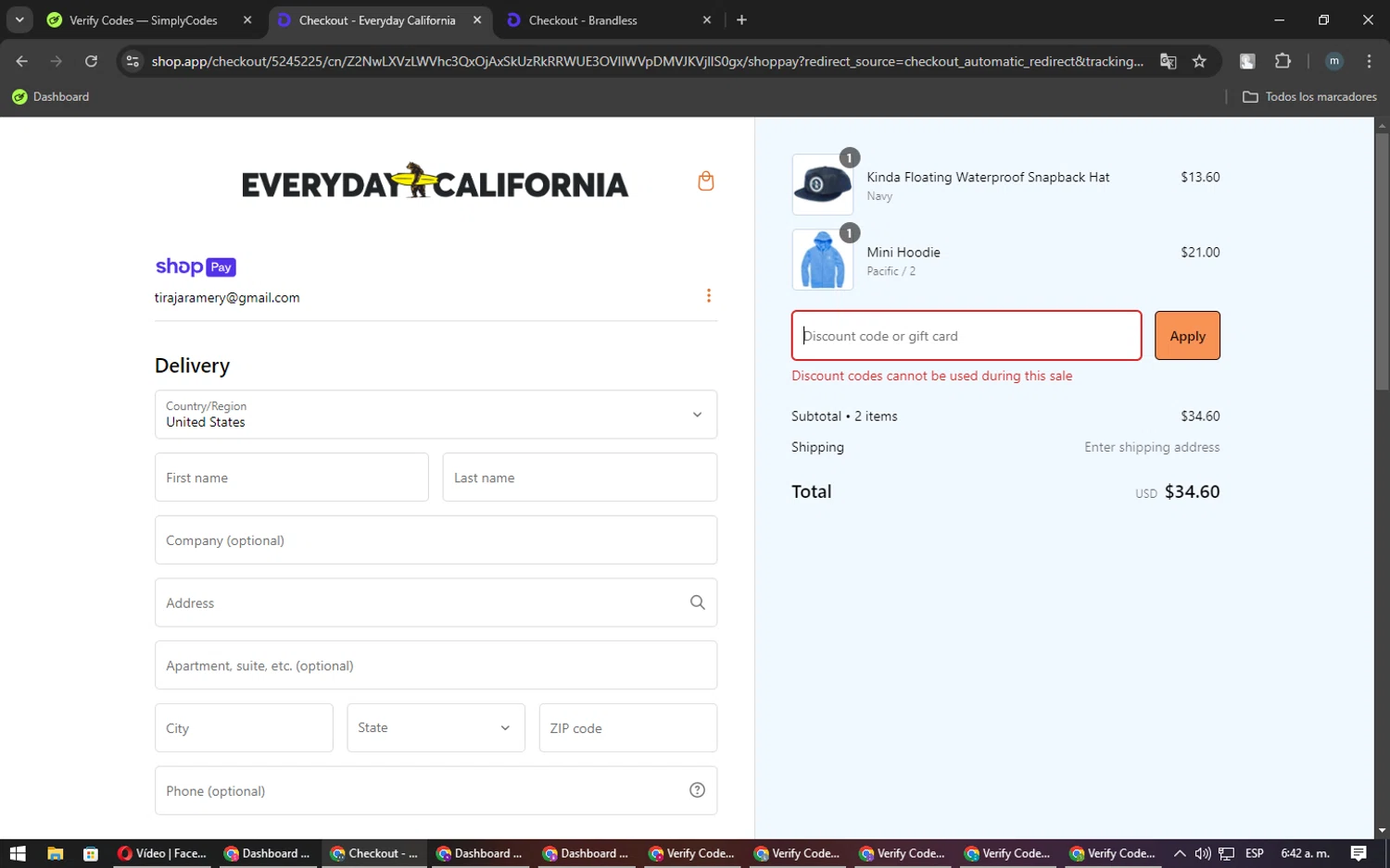 how to use Everyday California coupons