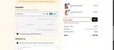 WELCOME15 coupon verification screenshot