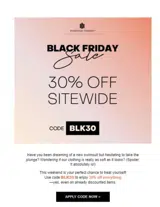 BLK30 coupon verification screenshot