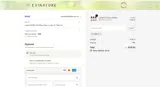 Evinature coupon verification screenshot