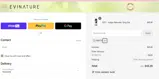 Evinature coupon verification screenshot