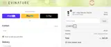 Evinature coupon verification screenshot