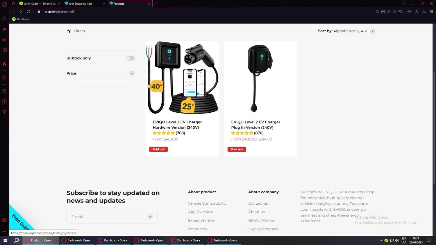 EVIQO discount code screenshot showing code 15CHARGE applied at EVIQO checkout page. Uploaded by SimplyCodes community member ValueWarden4201 on Jan 27, 2025