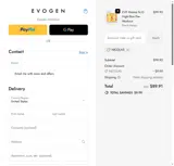 Evogen coupon verification screenshot