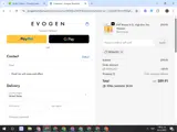 Evogen coupon verification screenshot