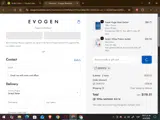 Evogen coupon verification screenshot