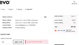 Evo Hair coupon verification screenshot