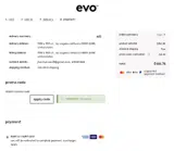 Evo Hair coupon verification screenshot