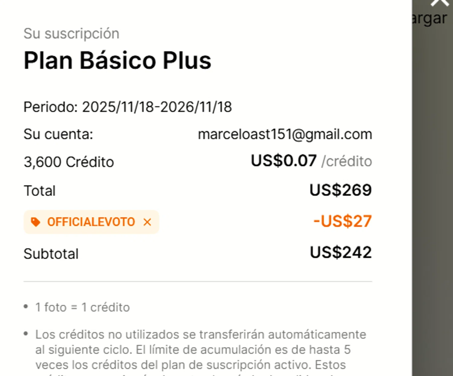 Evoto discount code screenshot showing code OFFICIALEVOTO applied at Evoto checkout page. Uploaded by SimplyCodes community member a2d2c2d211 on Nov 18, 2025