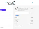 EWatchParts coupon verification screenshot