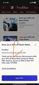 TLTFRSA coupon verification screenshot